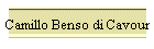 Camillo Benso di Cavour