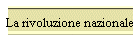 La rivoluzione nazionale