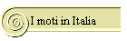 I moti in Italia