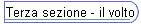 Terza sezione - il volto